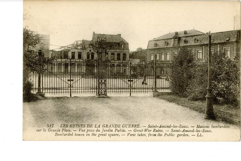 Jardin public de Saint-Amand-les-Eaux