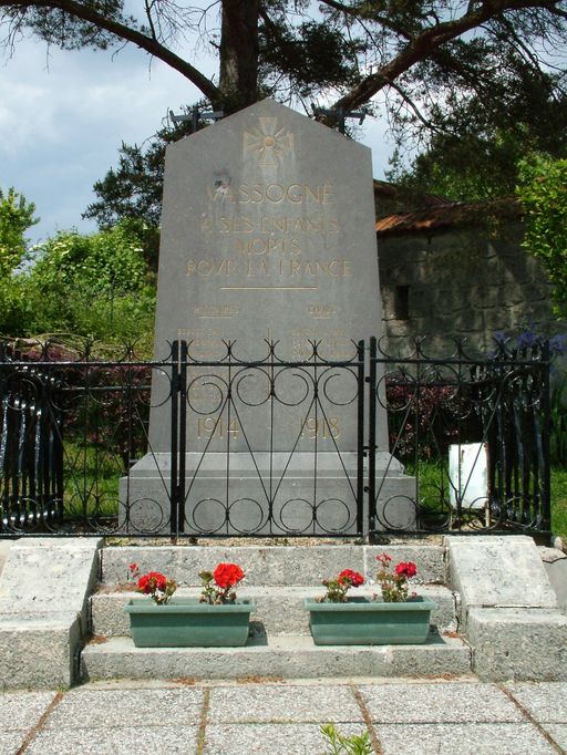 Monument aux morts de Vassogne
