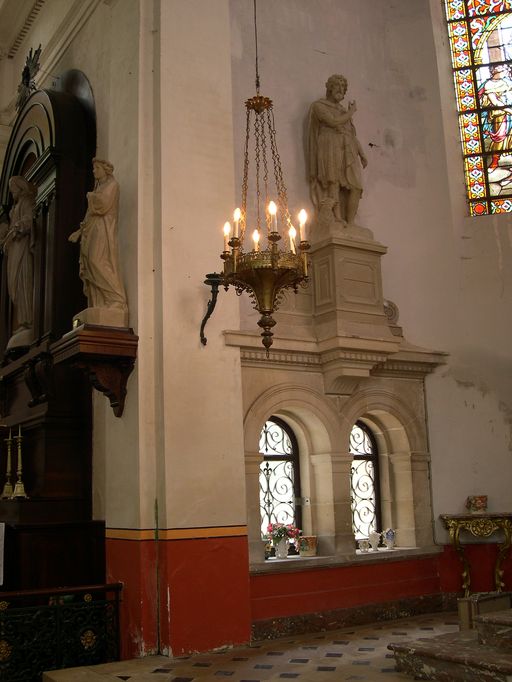 Le mobilier de l'église de la Décollation de Saint-jean-Baptiste d'Allonville