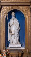 Statue (petite nature) : Saint Martin