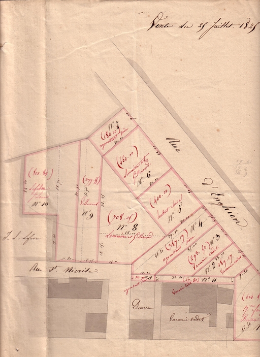 Ancienne fonderie et grillage de tissu Vacarie, fonderie Grare-Carrois, puis Havequez et Cie, puis Mariolle-Pinguet, magasin coopérative La Fraternelle de Saint-Quentin