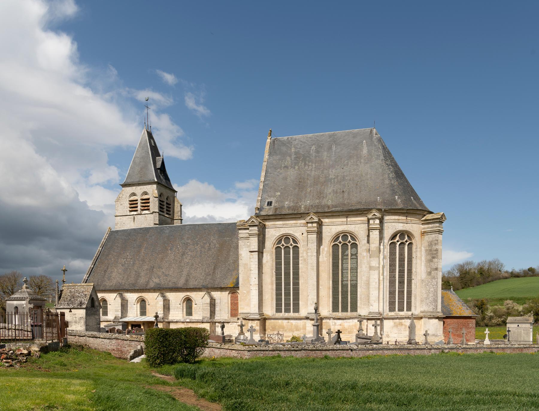 Ancien cimetière paroissial, aujourd'hui communal