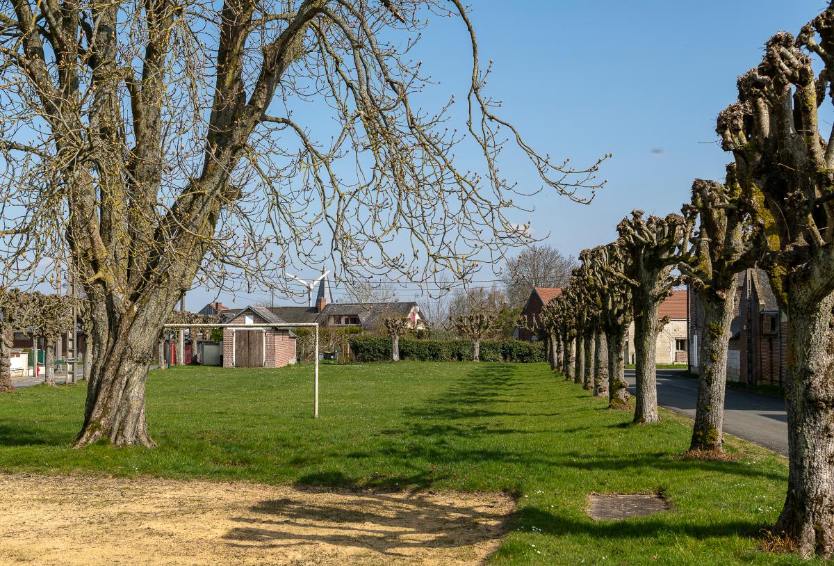 Le village de Sainte-Eusoye et les écarts de Noirveaux, Sauveleux et La Borde Longuet