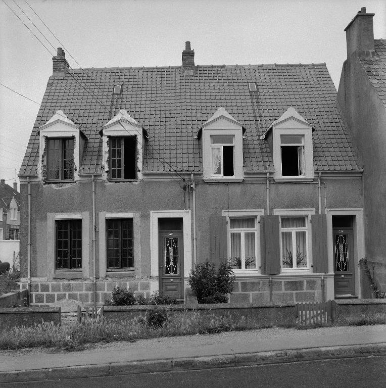 Maison de pêcheur à deux unités d'habitation