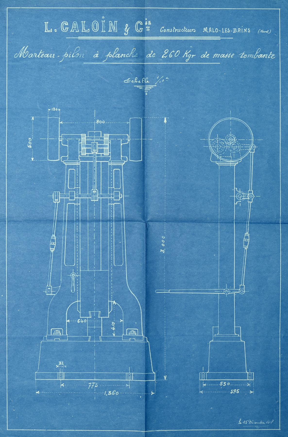 Usine de construction mécanique Caloin-Duquenoy et Cie, puis Louis Caloin et Cie, puis Ateliers Louis Caloin