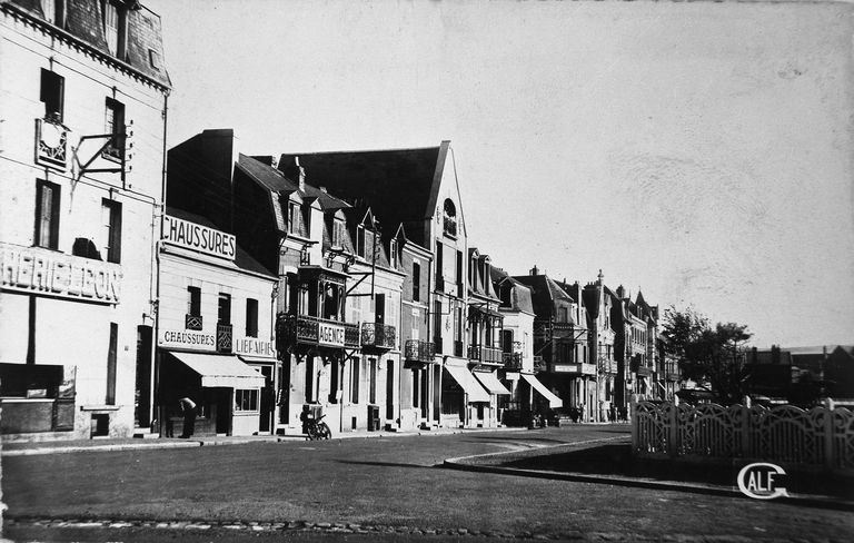 Le bourg de Mers-les-Bains