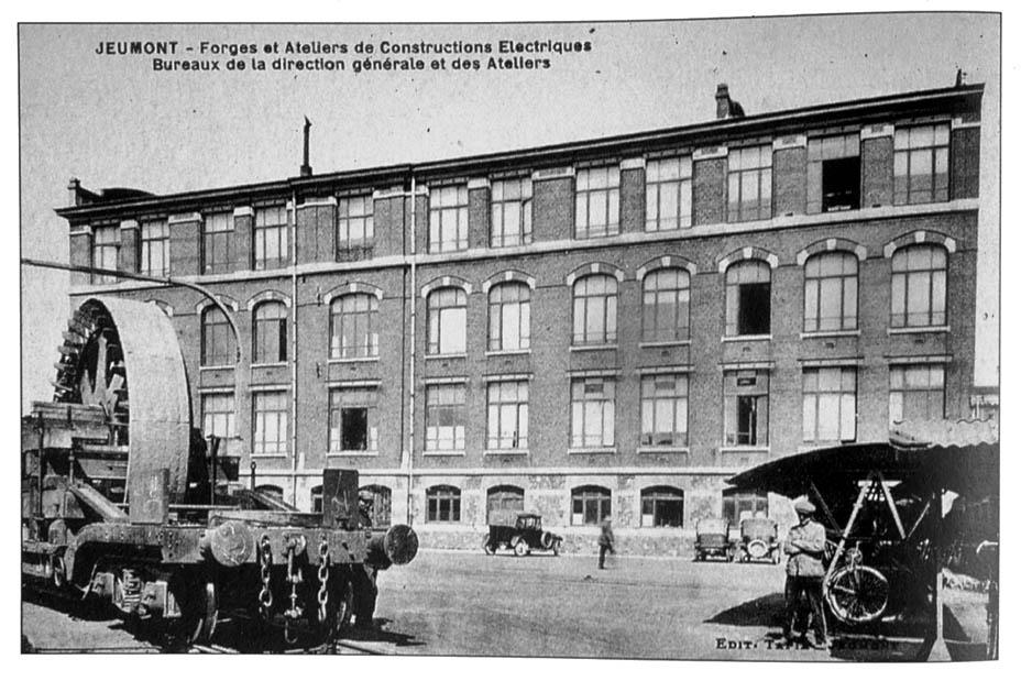 Usine de construction électrique dite Électricité & Hydraulique, puis Société Parisienne pour l'Industrie des chemins de fer et des tramways électriques, puis Jeumont-Schneider Industrie, actuellement Framatome et Naval