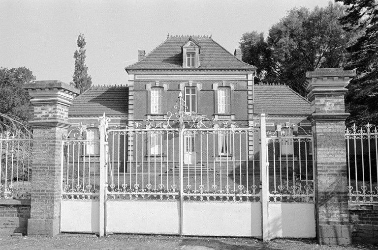 Ancienne demeure du briquetier Eugène Flet-Beauvisage à Bourseville