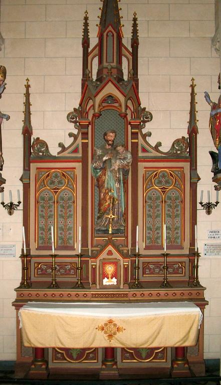 Le mobilier de l'église Saint-Nicolas