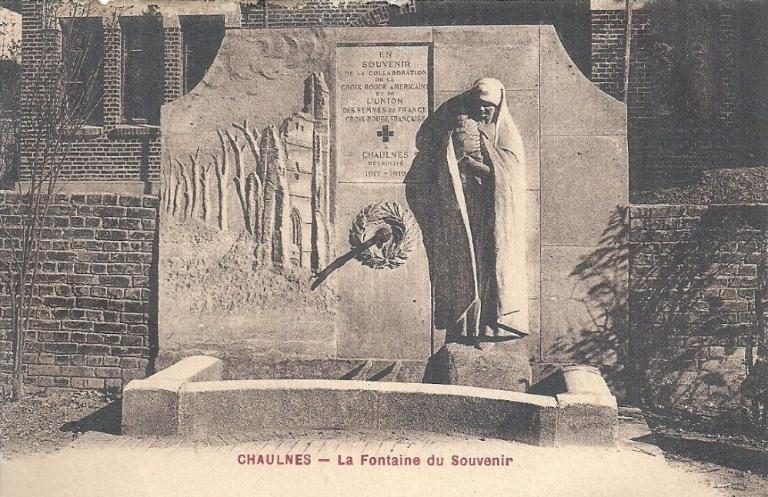 Fontaine du Souvenir à Chaulnes