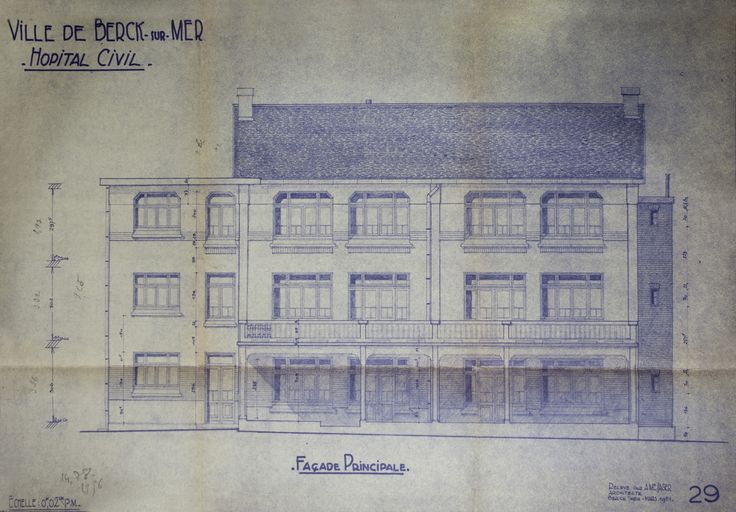 Ancien hôpital marin, dit maison Cornu pour garçons, devenu hôpital Bouville 1, puis sanatorium ou clinique orthopédique Lemaire, enfin centre de post-cure et de réadaptation fonctionnelle, dit centre La Mollière