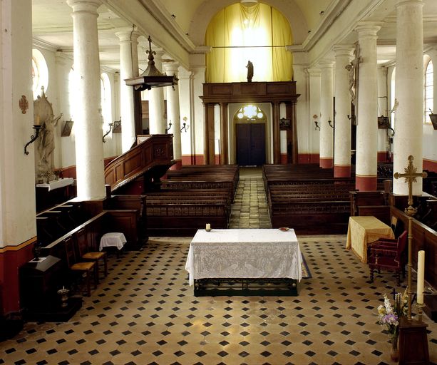 Église paroissiale et ancien cimetière de la Décollation-de-Saint-Jean-Baptiste d'Allonville