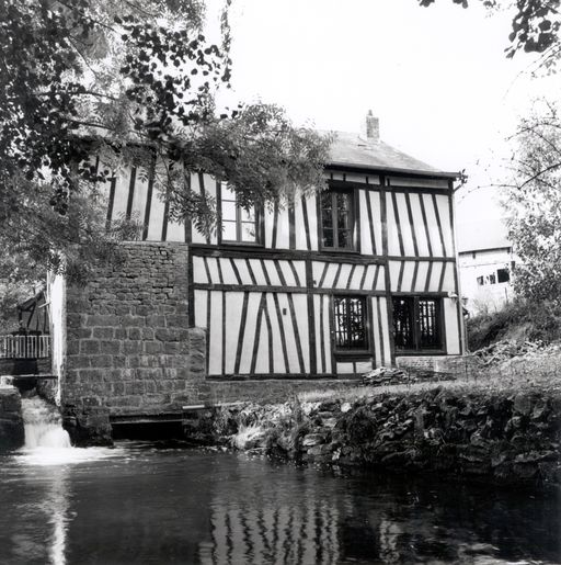 Ancien moulin à tan, puis moulin à blé Modeste Boileau, devenu usine de tournage du bois, dit tournage Odiau