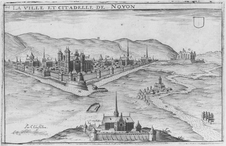 La ville de Noyon
