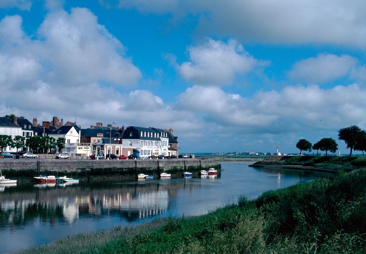 Le quartier de la Ville-Basse à Saint-Valery-sur-Somme