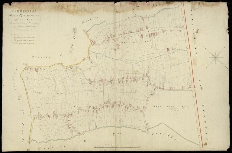 Le territoire communal de Gommegnies