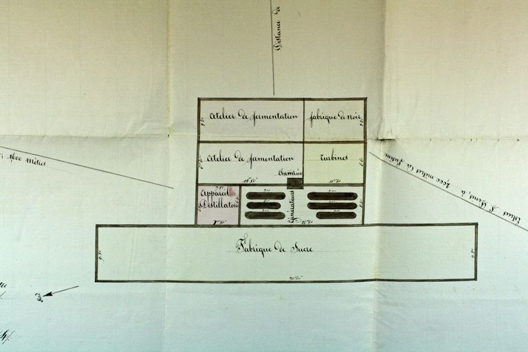 Sucrerie de betteraves Thirial Bertin et Compagnie, puis Sucrerie et Distillerie de Francières