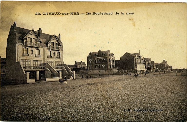 Lotissement du Domaine ou de la Plage et quartier balnéaire de Cayeux-sur-Mer