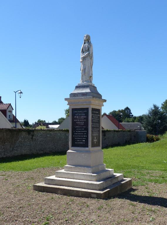 Monument aux morts de la guerre de 1870 à Hénencourt