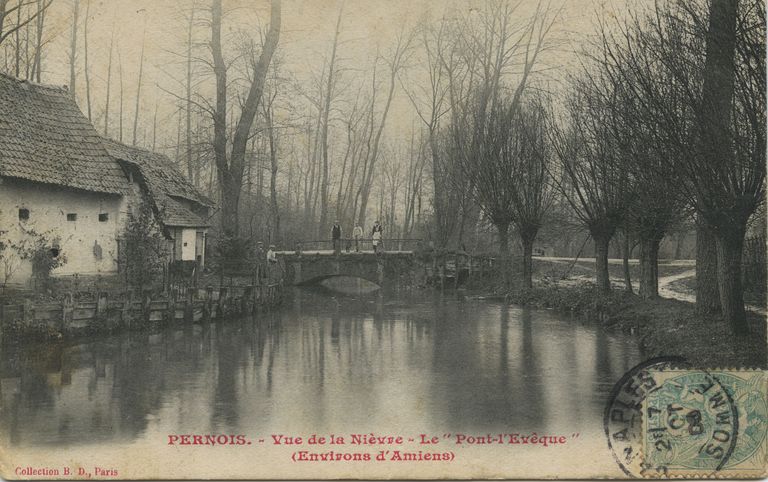 Ancien moulin à blé du Pont-l'Évêque à Pernois, puis moulin Duval