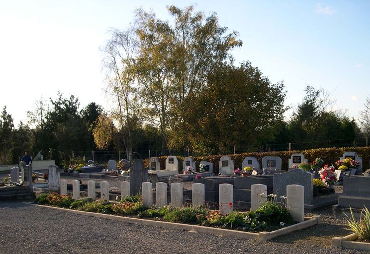 Ancienne église paroissiale et cimetière Saint-Nicolas, actuel cimetière communal de Boves