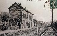 La gare de Saint-Ouen, vers 1910 (coll. part.)
