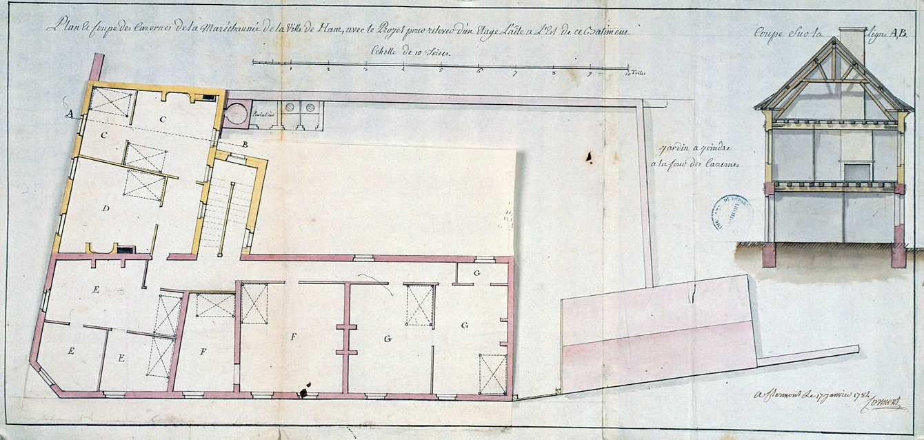 Ancienne gendarmerie de Ham