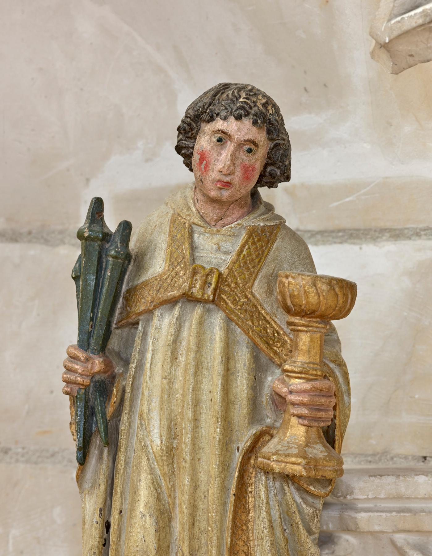 Statue (statuette) : saint Jean ou ange