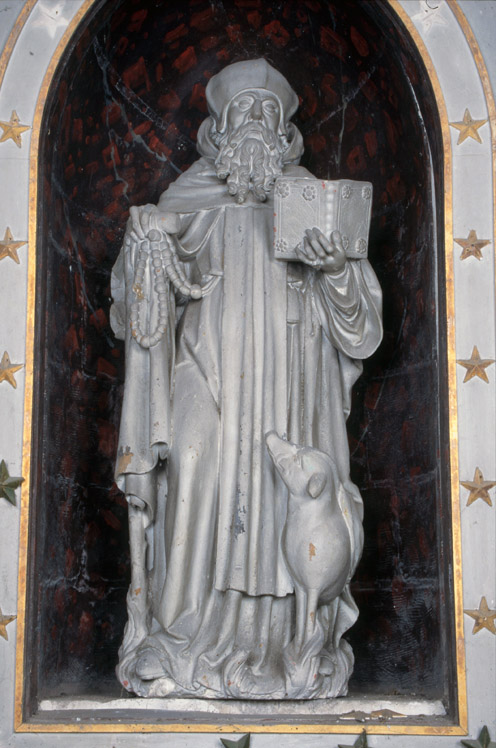 Statue (petite nature) : saint Antoine (n° 2)