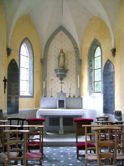 Chapelle funéraire de la famille de Brandt à Havernas