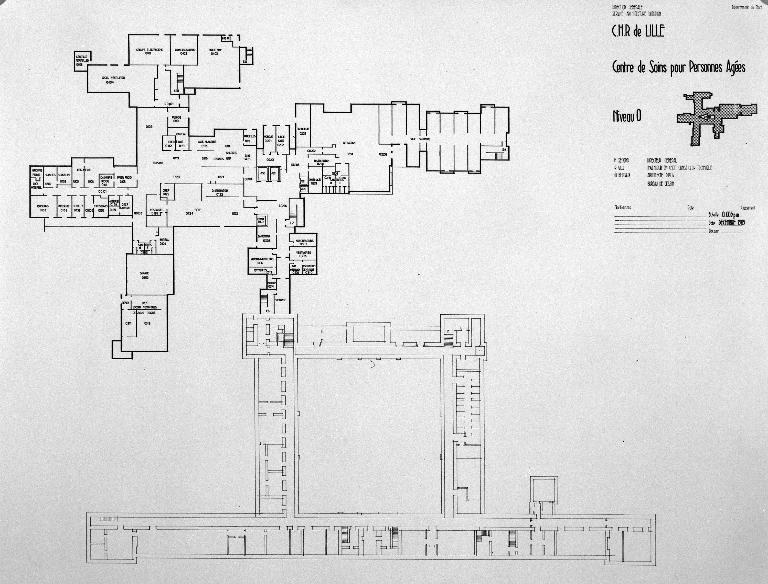 Ancien hôpital général de Lille, puis hospice dit hospice général (actuellement école de commerce)