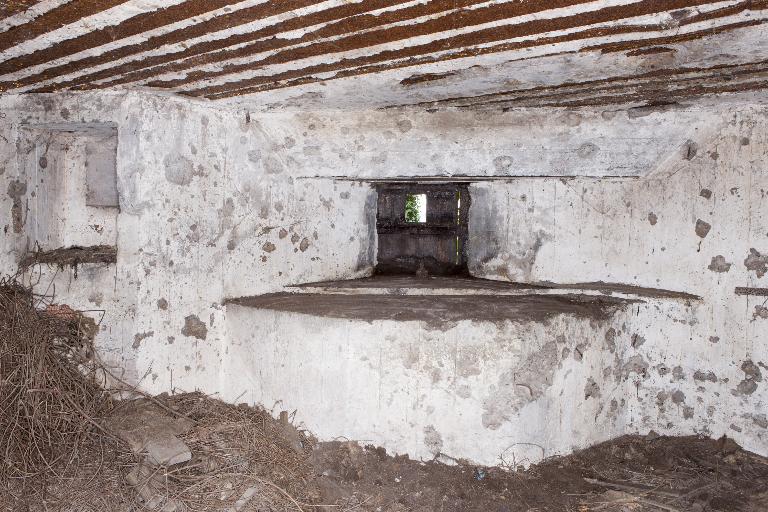 Casemate à mitrailleuse 319 de la Ferme du Bois de la Rive