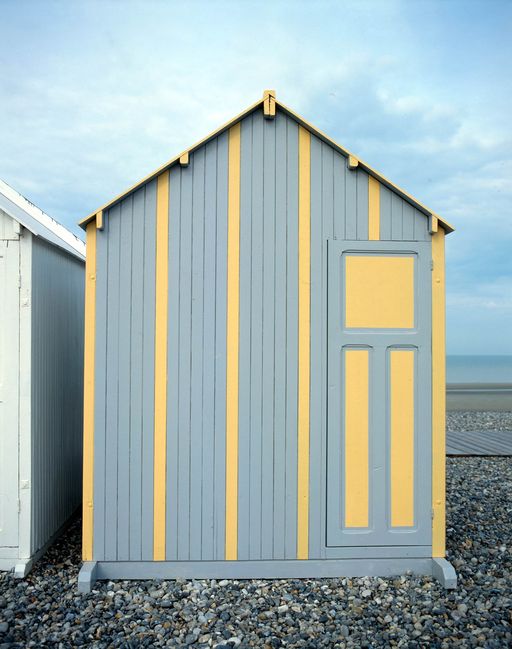 Cabines de bain de la plage de Cayeux-sur-Mer