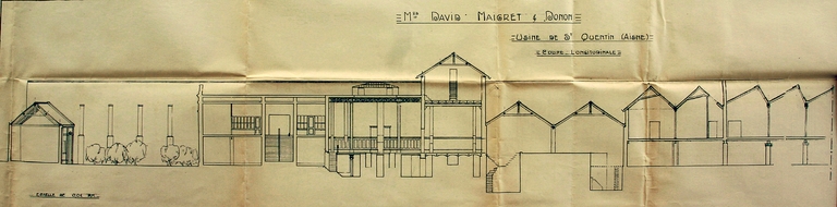 Ancienne broderie mécanique Léopold Lebée, puis tissage de coton David et Maigret, actuellement usine de produit textile non tissé SIT