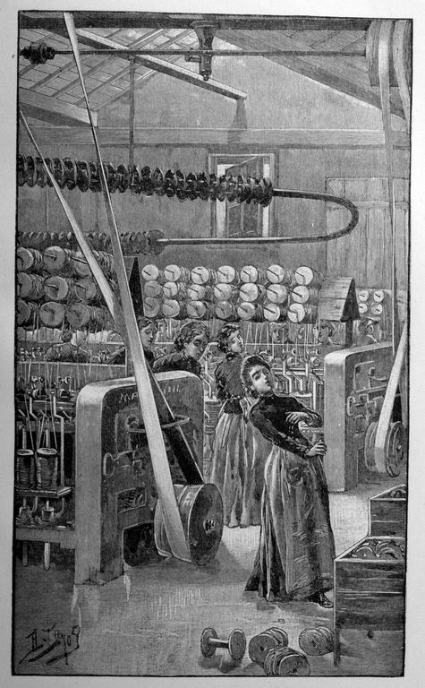 Ancien peignage de laine, puis filature et tissage de jute Saint Frères de Flixecourt
