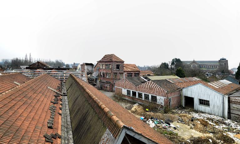 Ancienne usine de serrurerie et fonderie Charles Guerville, puis Ch. Guerville Fils et Riquier Frères, puis Guerville, Riquier et Cie puis usine de serrurerie Bricard