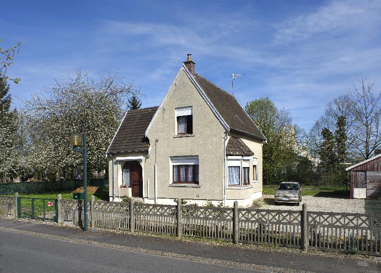 Anciennes maisons du personnel de la Compagnie des chemins de fer du Nord à Tergnier