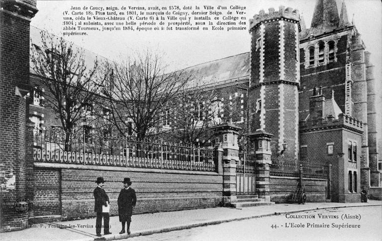 Ancien château seigneurial de Vervins, dit Vieux-château (actuellement collège)