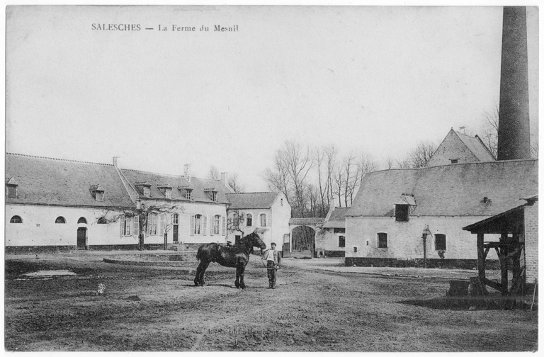 Les maisons et les fermes de la commune de Salesches