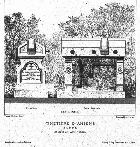 Monument sépulcral de l'architecte Amédée Maintenay