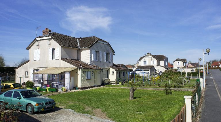 Ancienne cité jardin de la Compagnie des chemins de fer du Nord, dite cité de Quessy ou cité de Tergnier