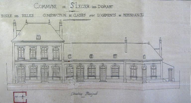 Ancienne école primaire de filles de Saint-Léger-lès-Domart