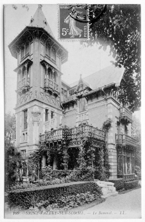 Ancienne maison de villégiature dite Le Romerel, devenue hôtel de voyageurs, dit Relais Guillaume de Normandie