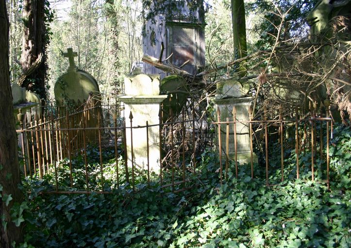 Les enclos funéraires du cimetière de la Madeleine