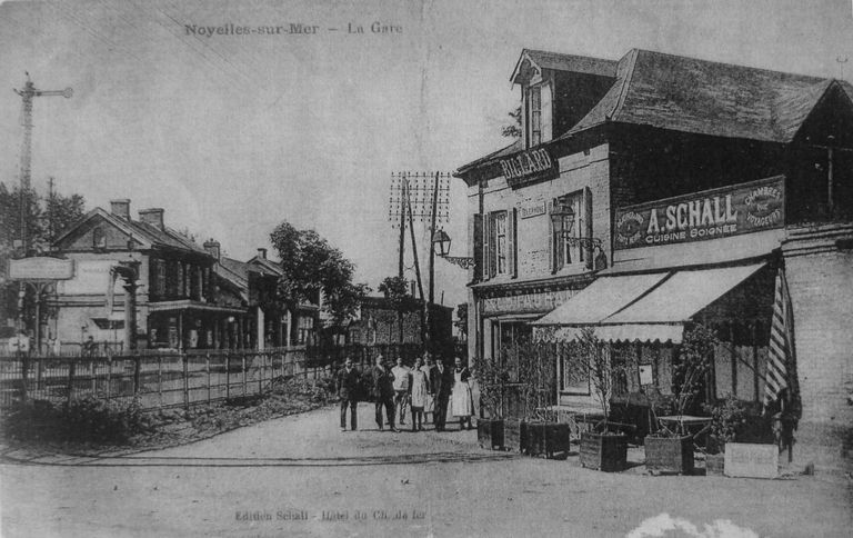 Ancien restaurant puis hôtel de voyageurs et café à Noyelles-sur-Mer, dit Café du chemin de fer
