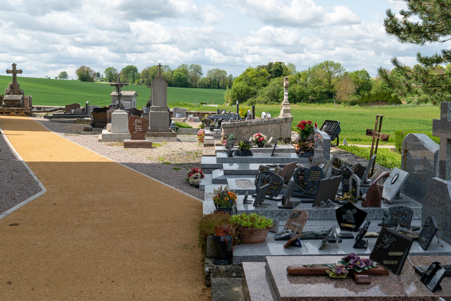 Ancien cimetière paroissial, aujourd'hui communal