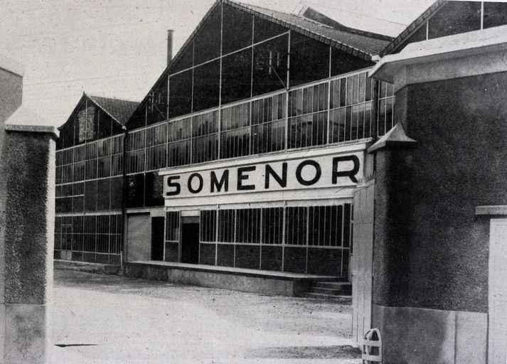 Ancienne verrerie de la Société des verreries de l'Oise, puis usine de construction mécanique Somenor (Société Métallurgique du Nord)