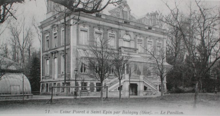 Filature de laine Lefèvre, puis Poiret Frères et Neveu, puis filature de laine et usine de teinturerie des Laines du Bon Pasteur, puis Société des Filatures et Teintureries de Saint-Épin