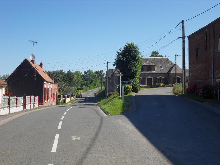 Le village d'Authuille