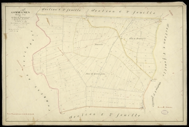 Le territoire communal de Gommegnies